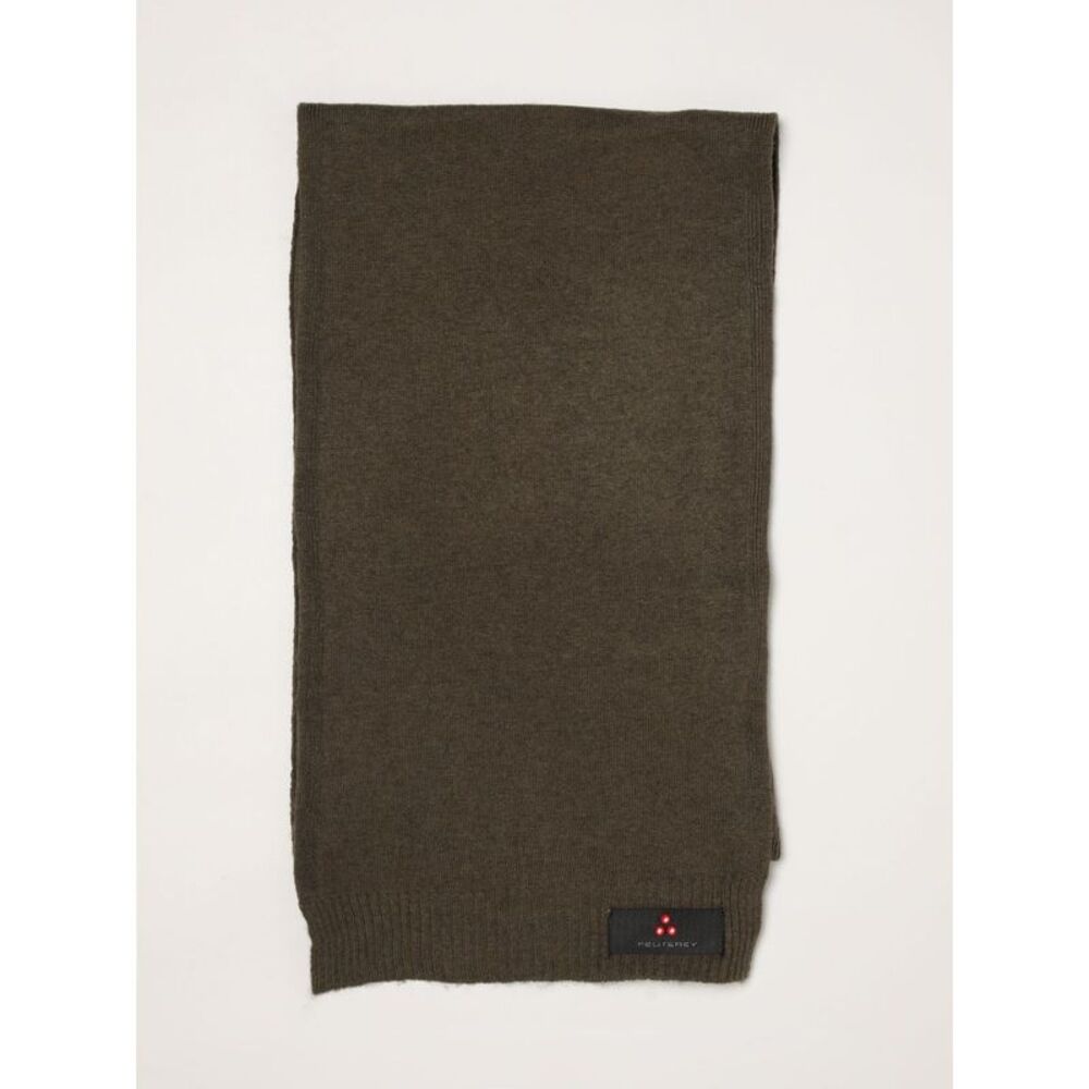 Peuterey Men Peuterey Solid Colour Wool And Cashmere Blend Scarf